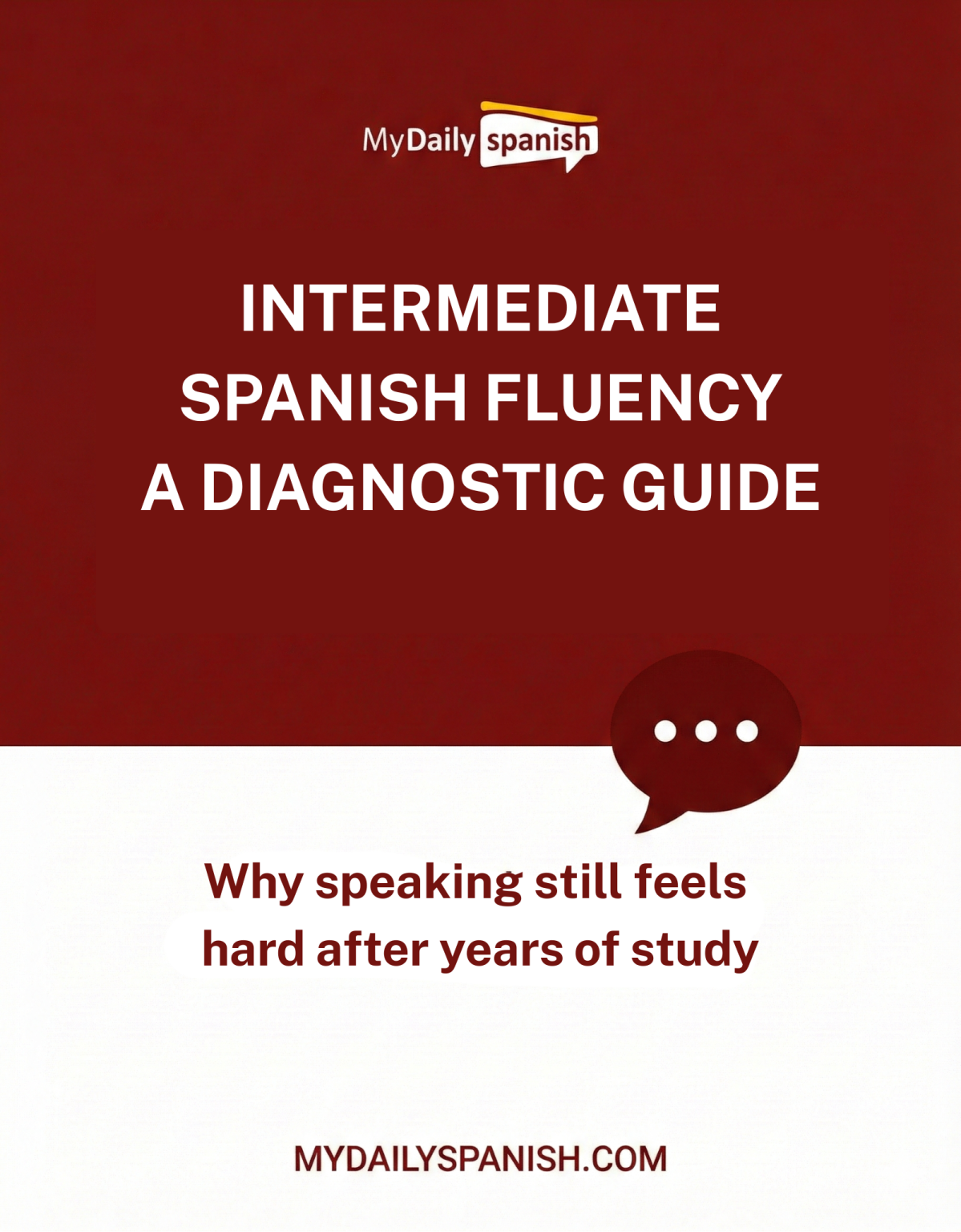 Intermediate Fluency Diagnostic Guide - Instagram - My Daily Spanish